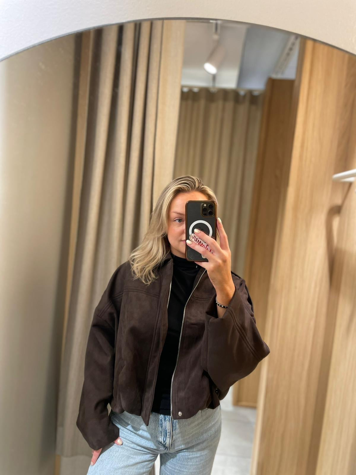 VMHAZEL Otw Bomber - Chocolate Torte