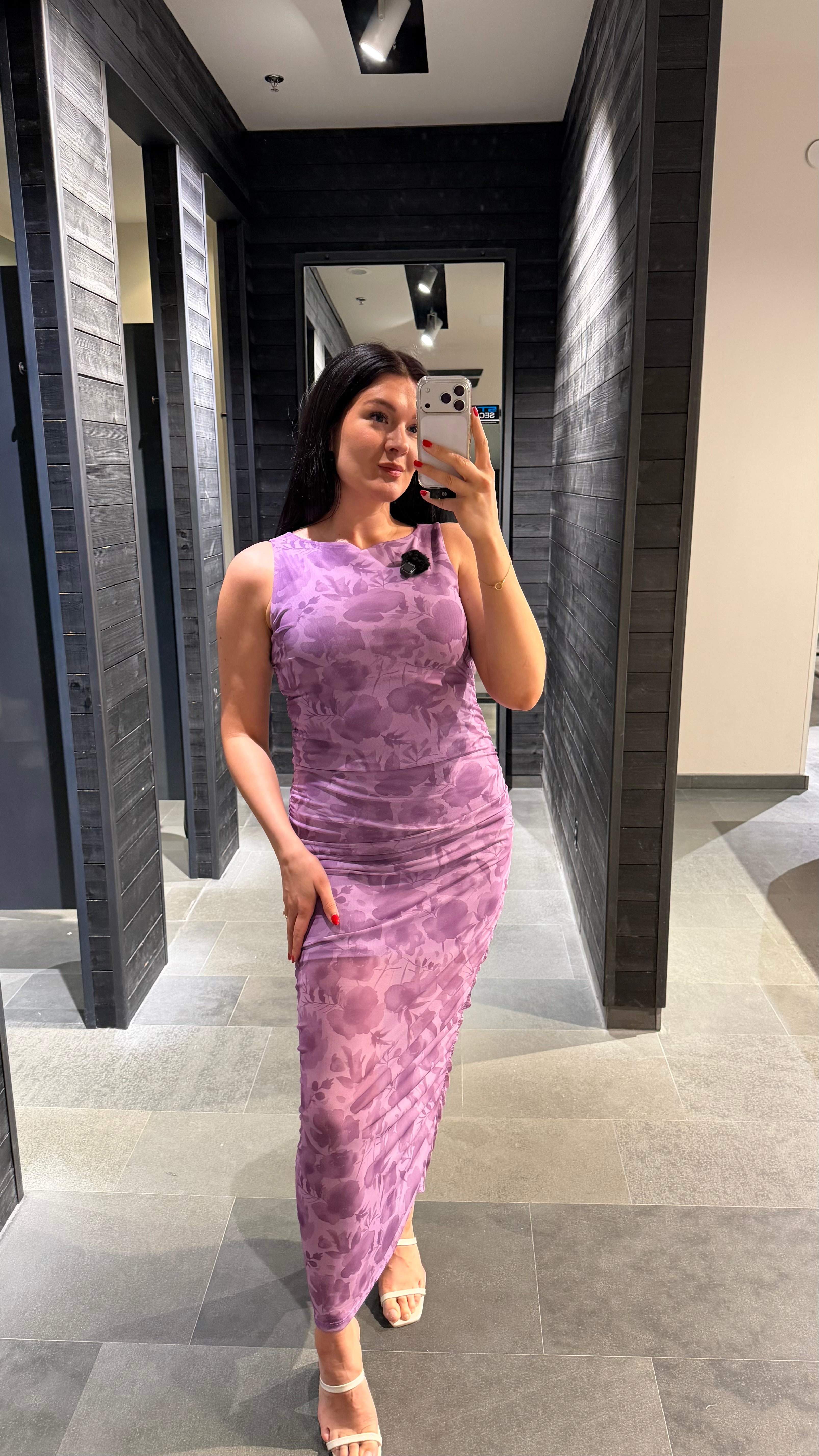 PCALLY Long Dress - Pastel Lilac