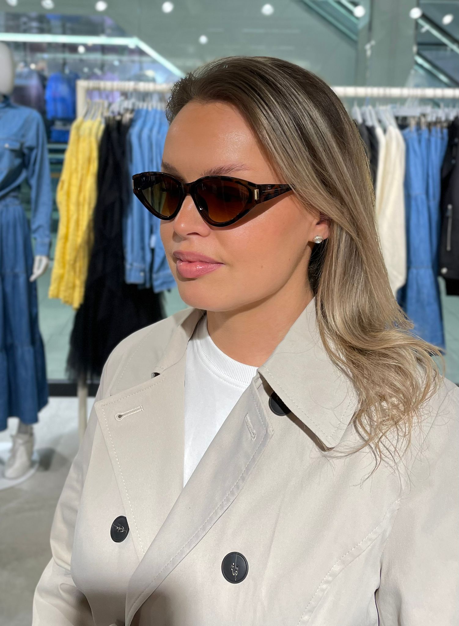 PCKARLA Sunglasses - Black