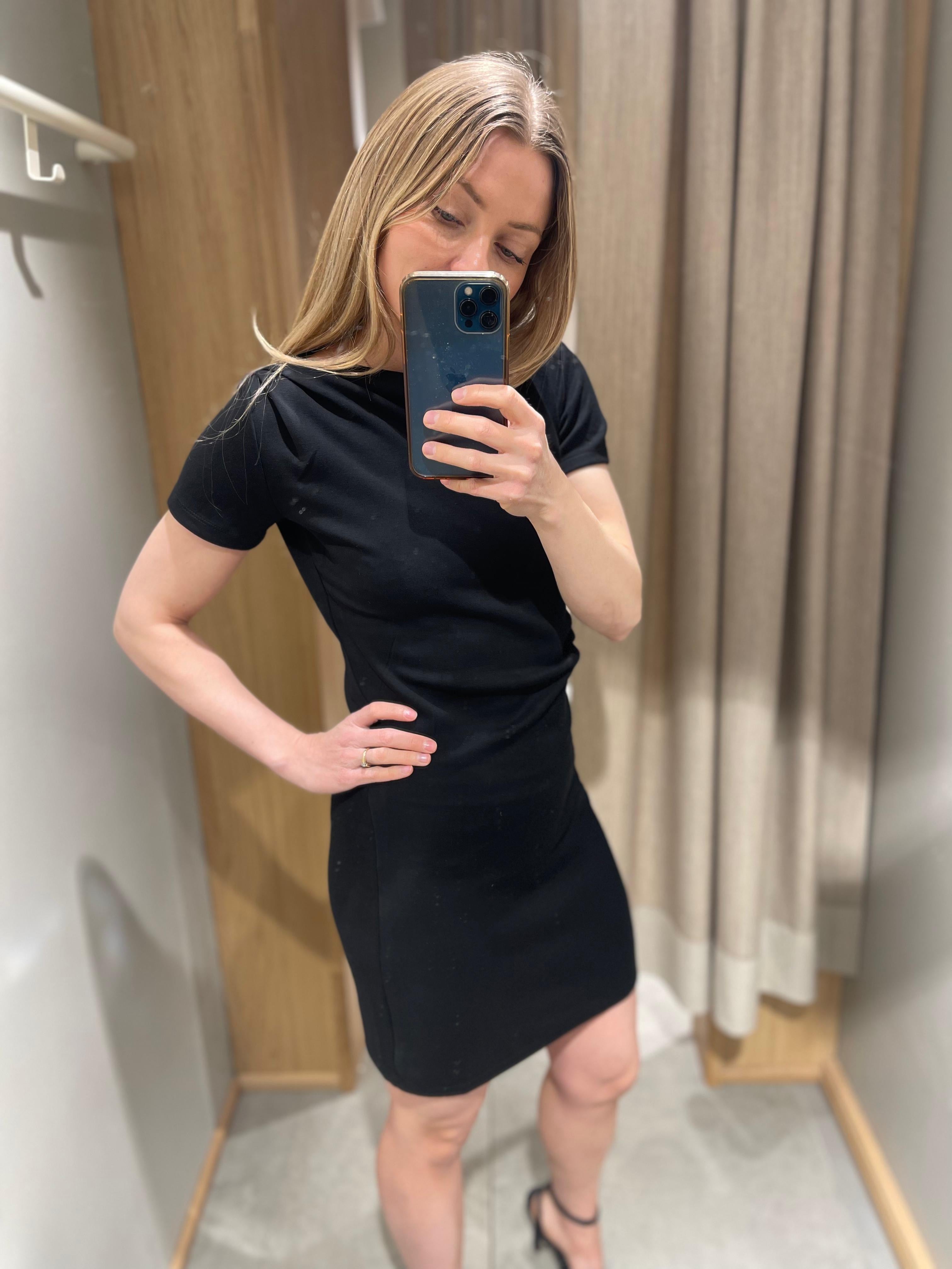 VMMILLE Short Dress - Black