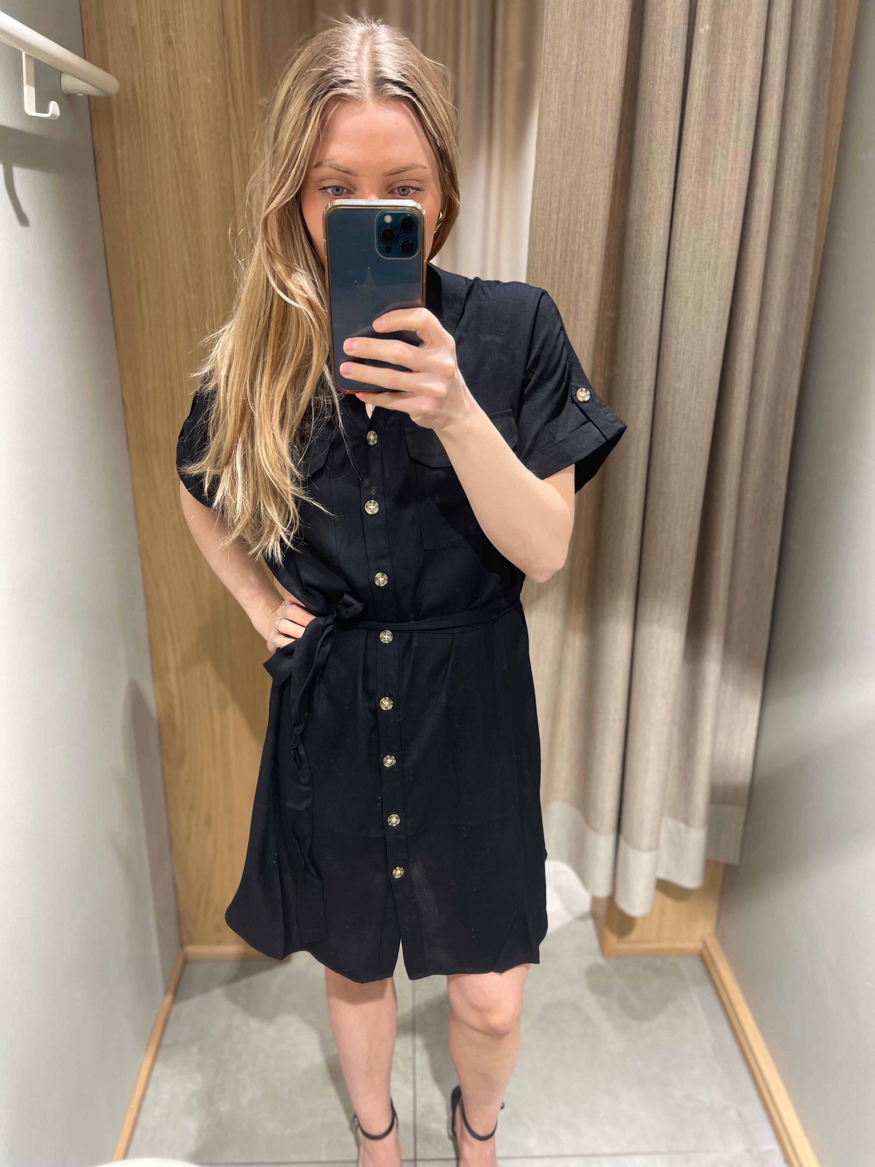 VMBUMPY Short Dress - Black