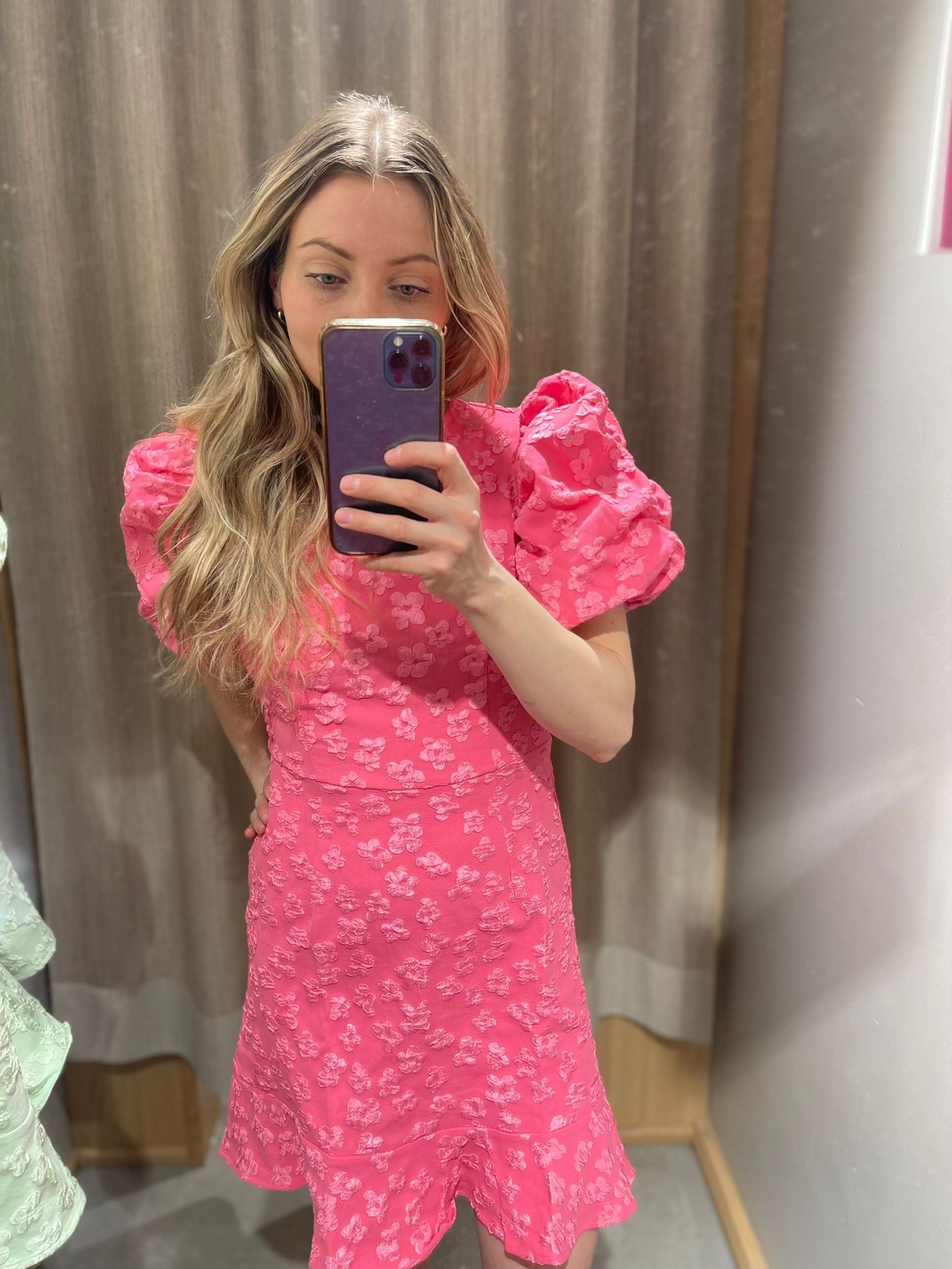 VMFIA Short Dress - Pink Cosmos