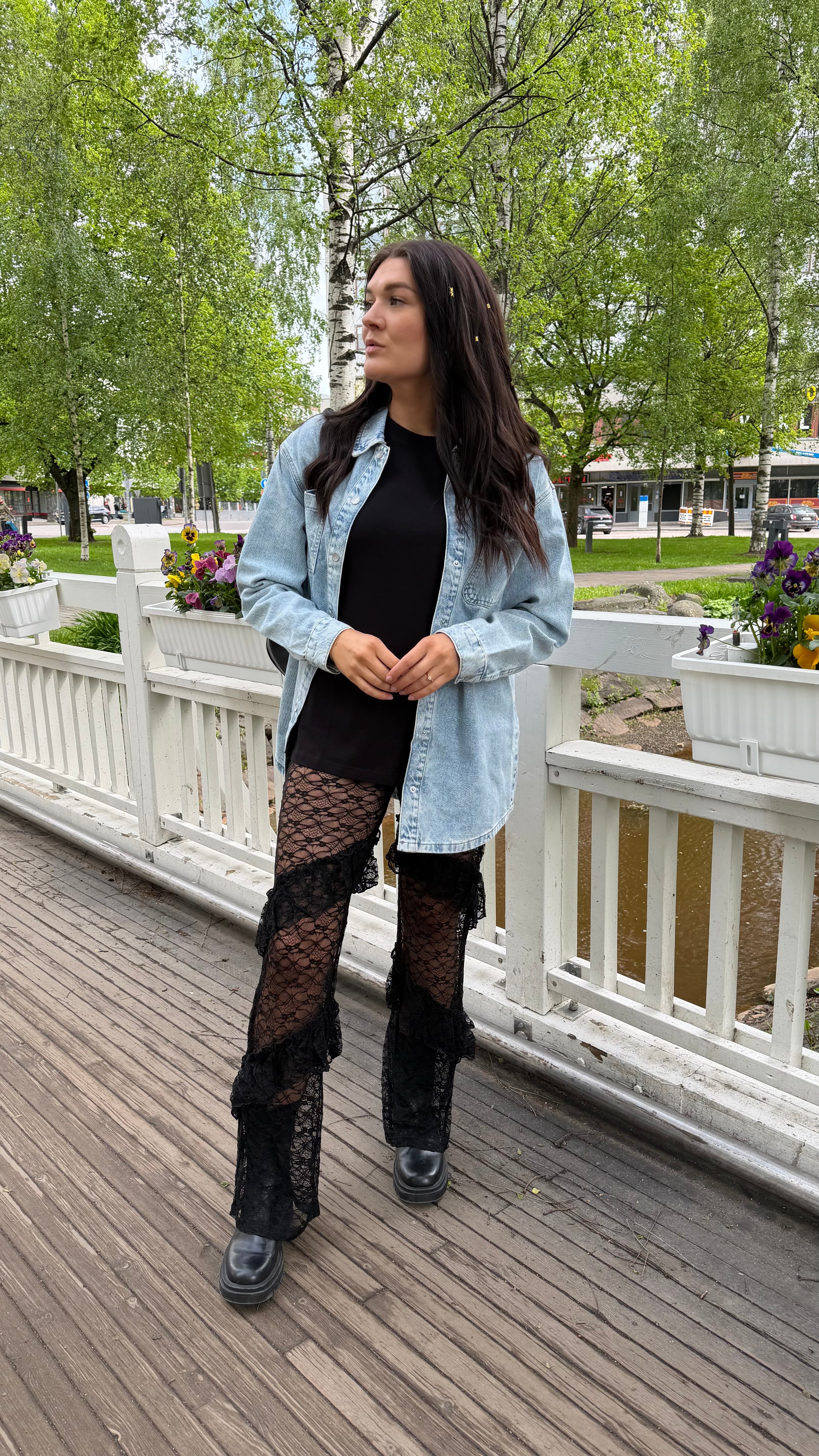 NMISABEL Trousers - Black