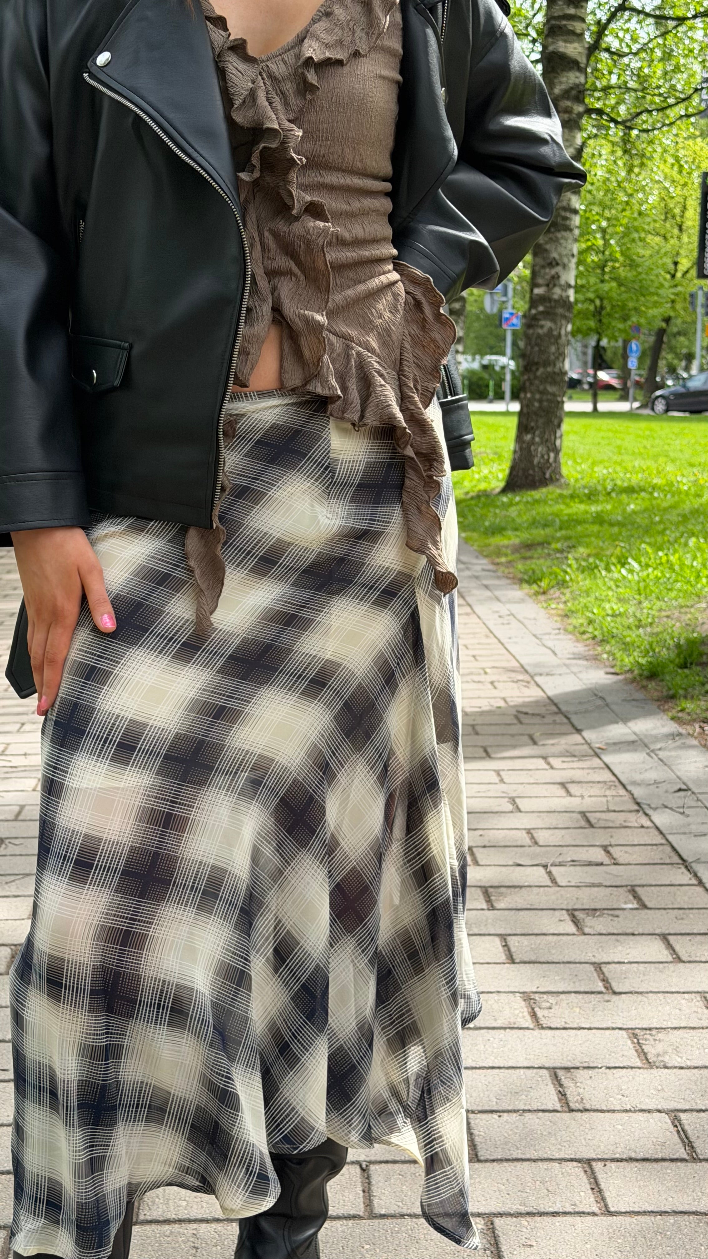 VMBEA Midi Skirt - Birch