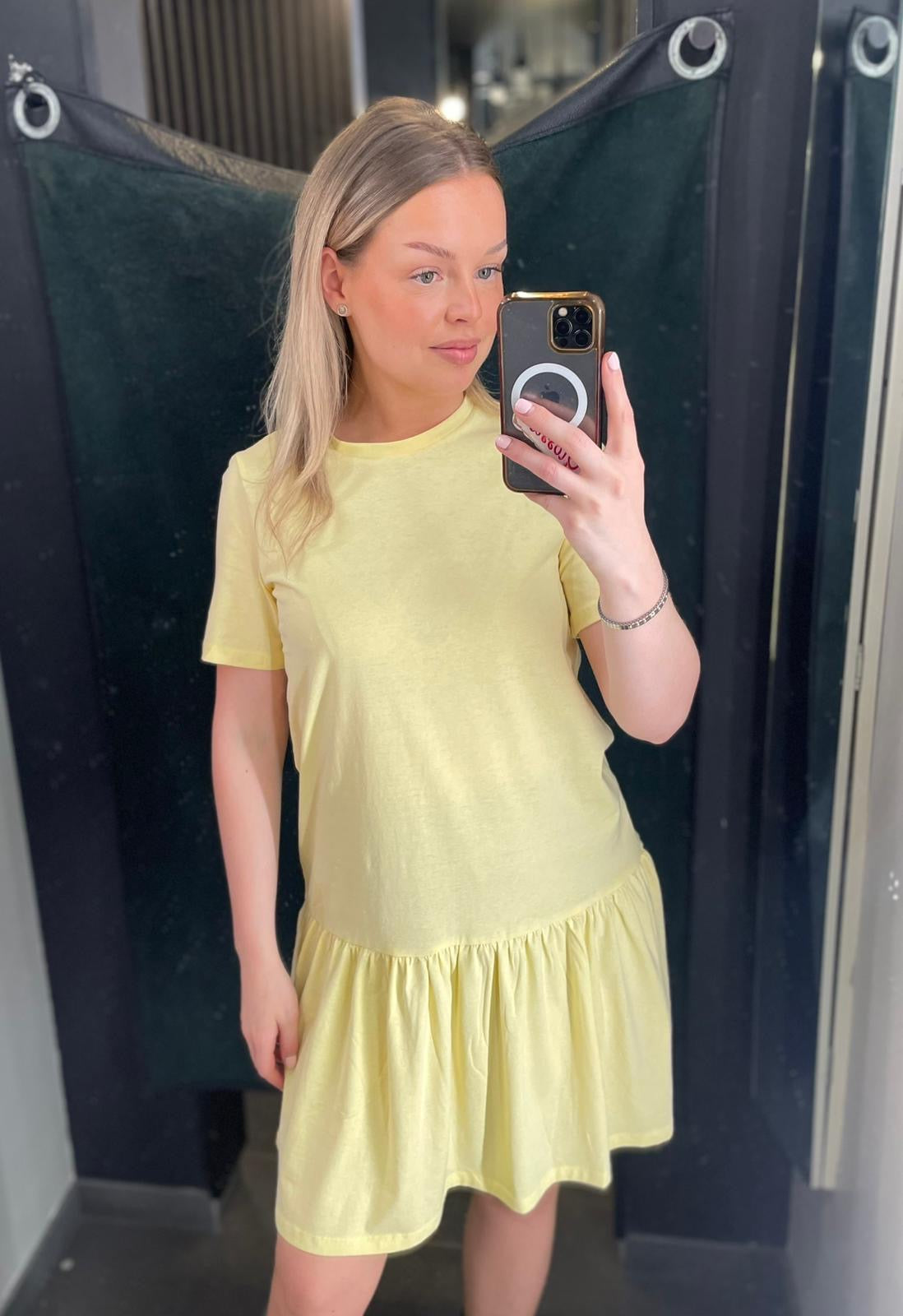PCDISSO Short Dress - French Vanilla