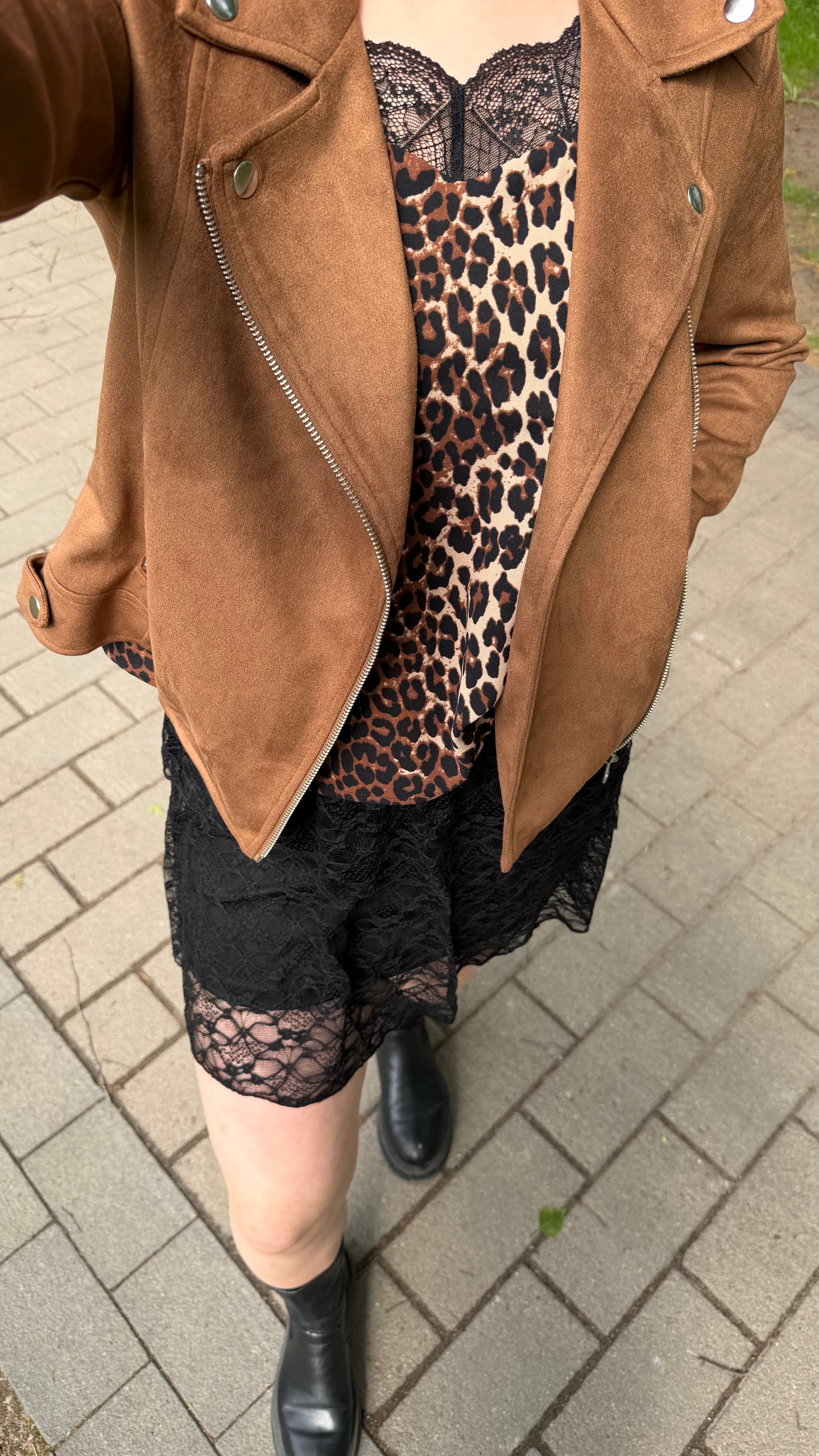 NMISABEL Short Skirt - Black